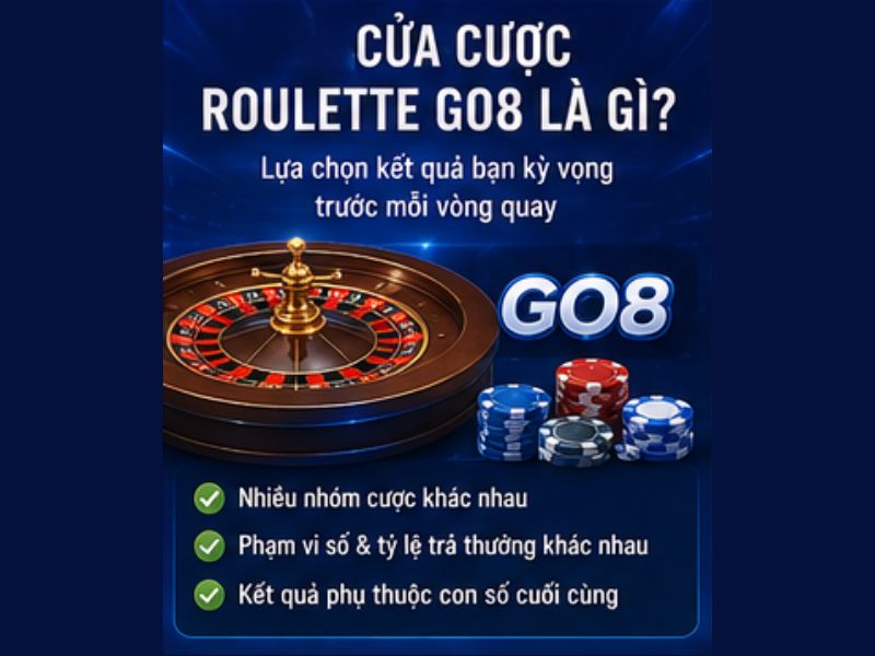 Cửa Cược Roulette GO8 Là Gì